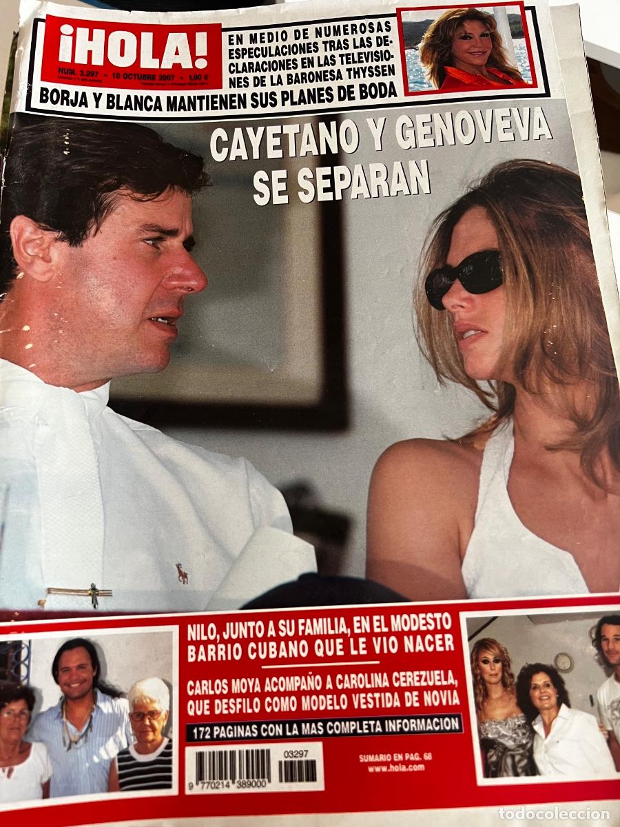 Coleccionismo de Revista Hola: HOLA! N&ordm; 3297. OCTUBRE 2007. CAYETANL Y GENOVEVA SE SEPARAN. LEER