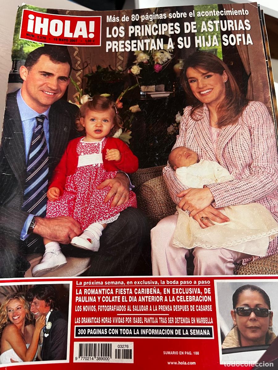 Coleccionismo de Revista Hola: HOLA! N&ordm; 3276. MAYO 2007. LOS PR&Iacute;NCIPES DE ASTURIAS PRESENTAN A SU HIJA SOF&Iacute;A. LEER