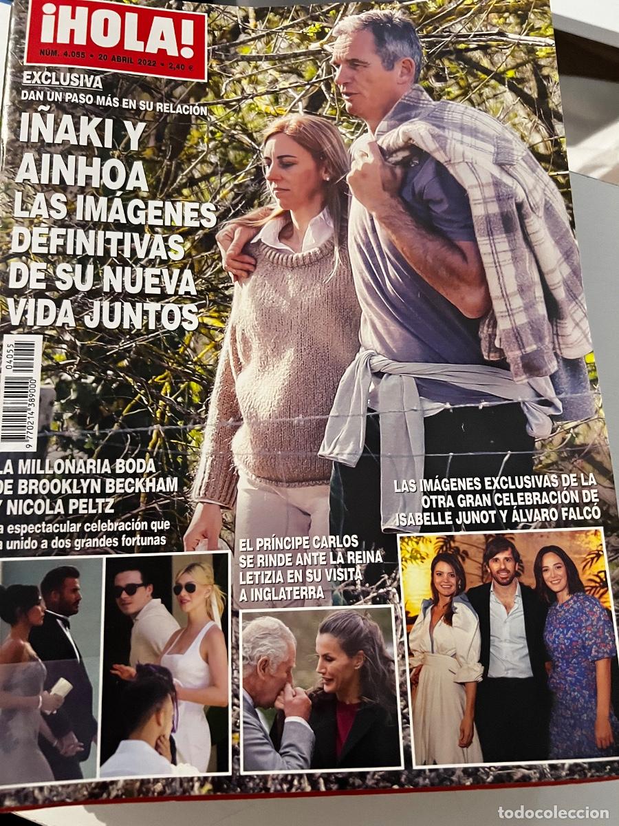 Coleccionismo de Revista Hola: &iexcl;HOLA! N&ordm; 4055. ABRIL 2022. I&Ntilde;AKI Y AINHOA LAS IM&Aacute;GENES DEFINITIVAS DE SU NUEVA VIDA JUNTOS