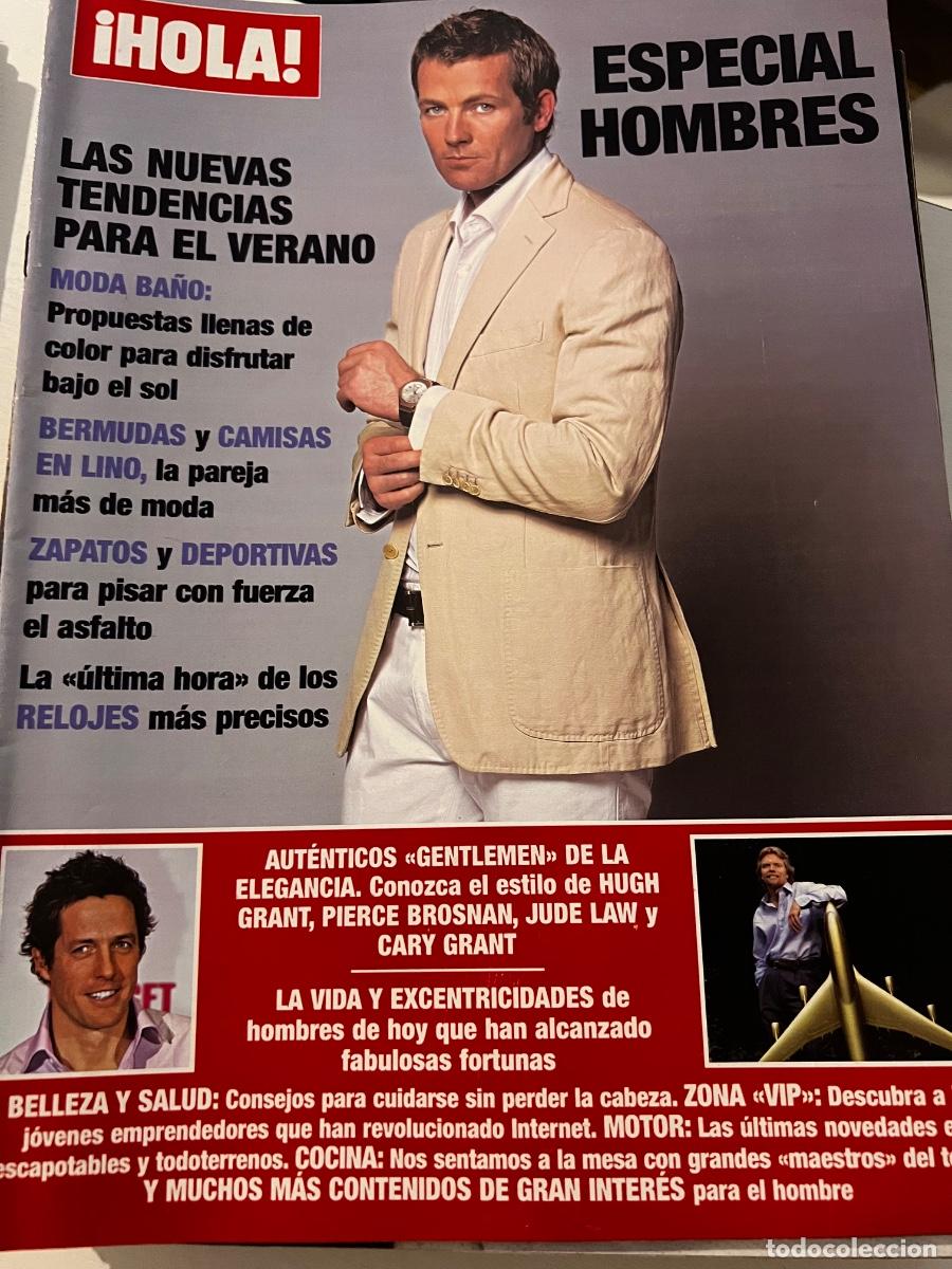 Coleccionismo de Revista Hola: &iexcl;HOLA! ESPECIAL HOMBRES. NUEVAS TENDENCIAS PARA VERANO. VER FOTOS