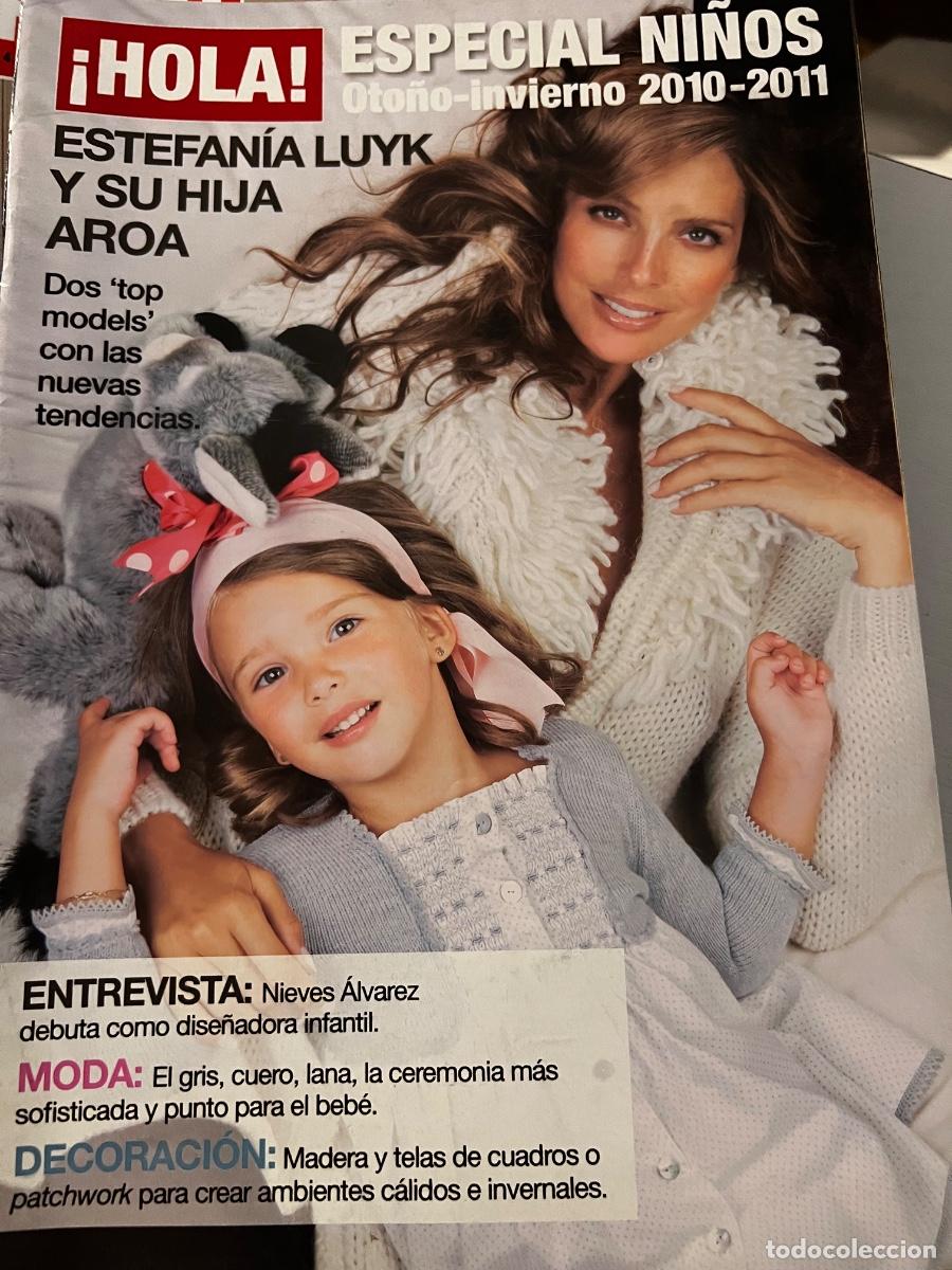Coleccionismo de Revista Hola: &iexcl;HOLA! ESPECIAL NI&Ntilde;OD OTO&Ntilde;O-INVIERNO 2010-2011. ESTEFANIA LUYK Y SU HIJA AROA.