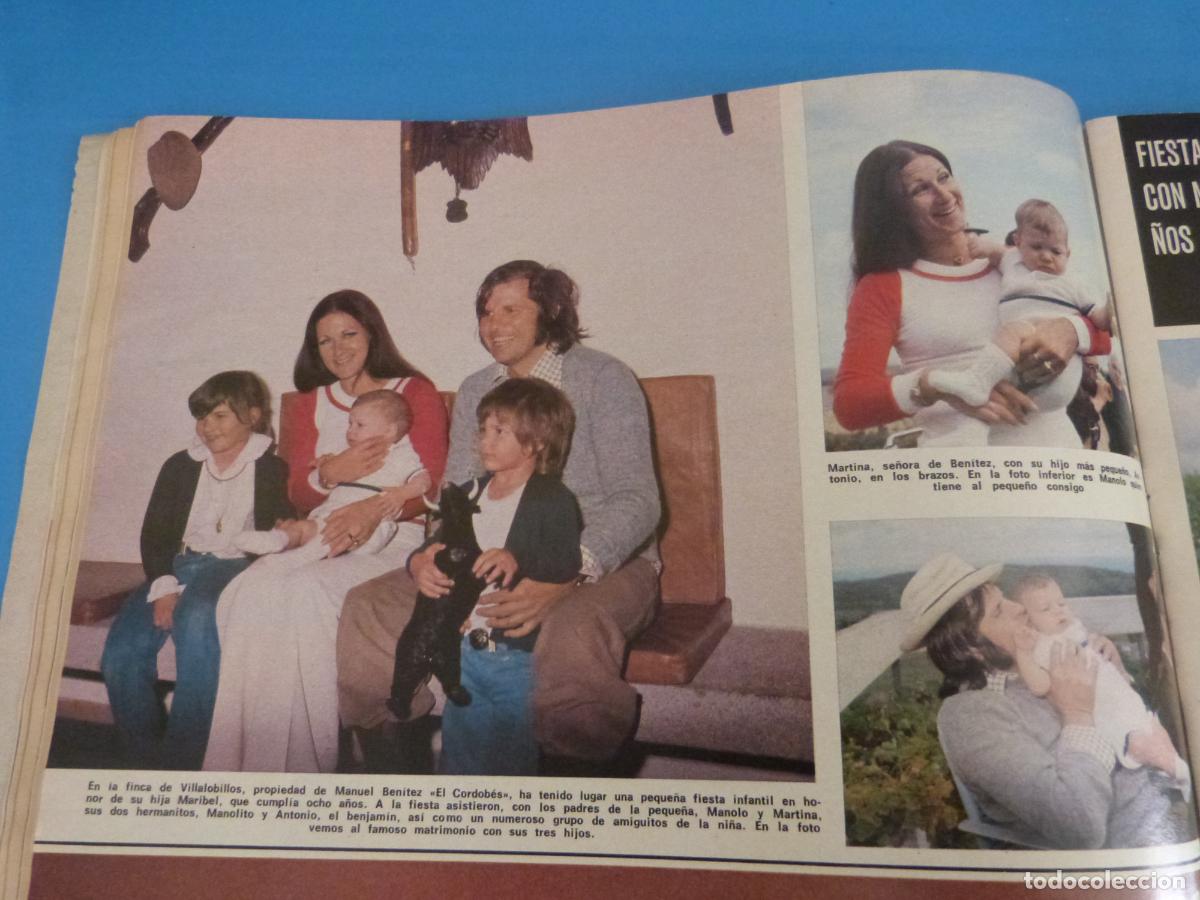 Coleccionismo de Revista Hola: RECORTE CLIPPING EL CORDOBES REVISTA HOLA N&ordm; 1644 PAG. 48,49