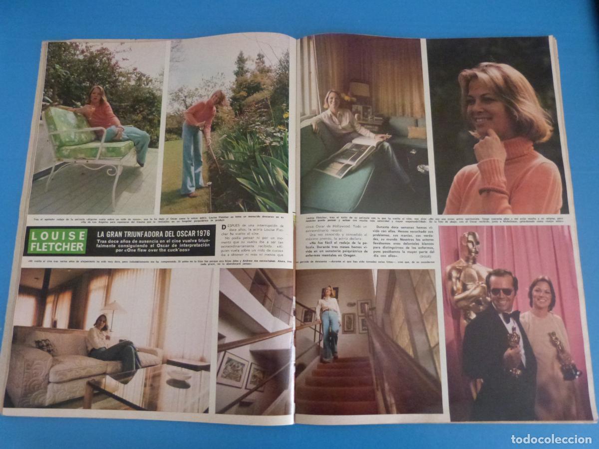 Coleccionismo de Revista Hola: RECORTE CLIPPING LOUISE FLETCHER REVISTA HOLA N&ordm; 1644 PAG. 60-64