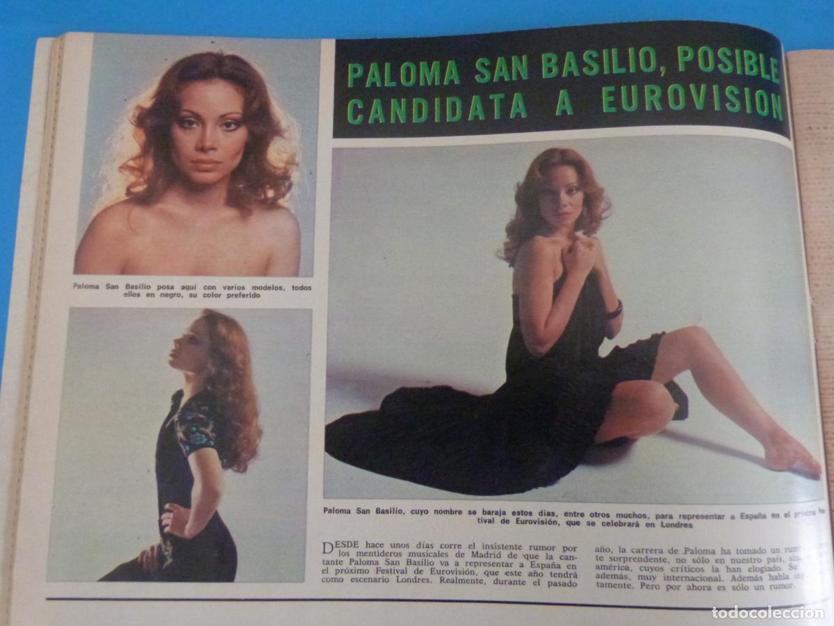 Coleccionismo de Revista Hola: RECORTE CLIPPING PALOMA SAN BASILIO REVISTA HOLA N&ordm; 1694 PAG. 36