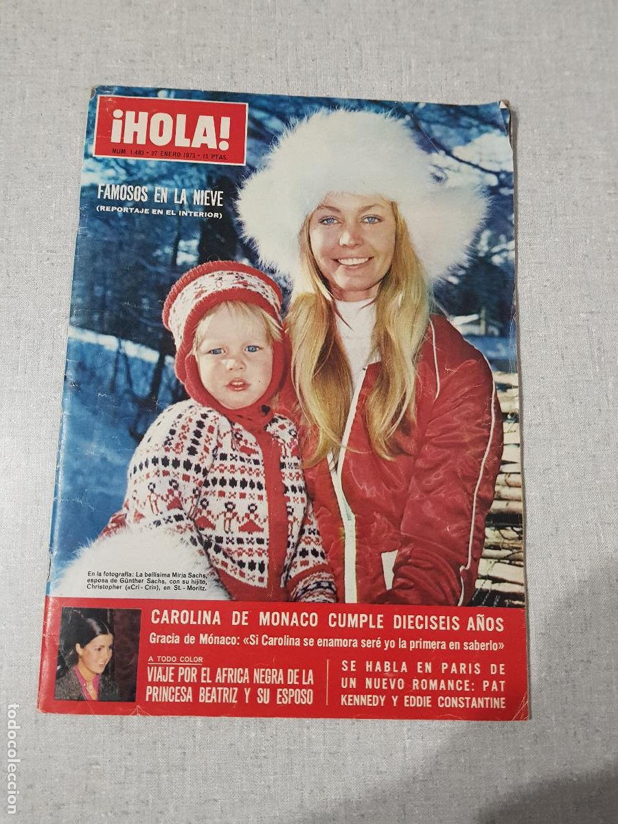 Coleccionismo de Revista Hola: &iexcl;HOLA&iexcl; REVISTA N&ordm;1483.27 ENERO 1973