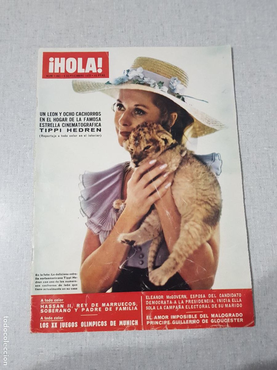 Coleccionismo de Revista Hola: &iexcl;HOLA&iexcl; REVISTA N&ordm;1463.9 SEPTIEMBRE 1972
