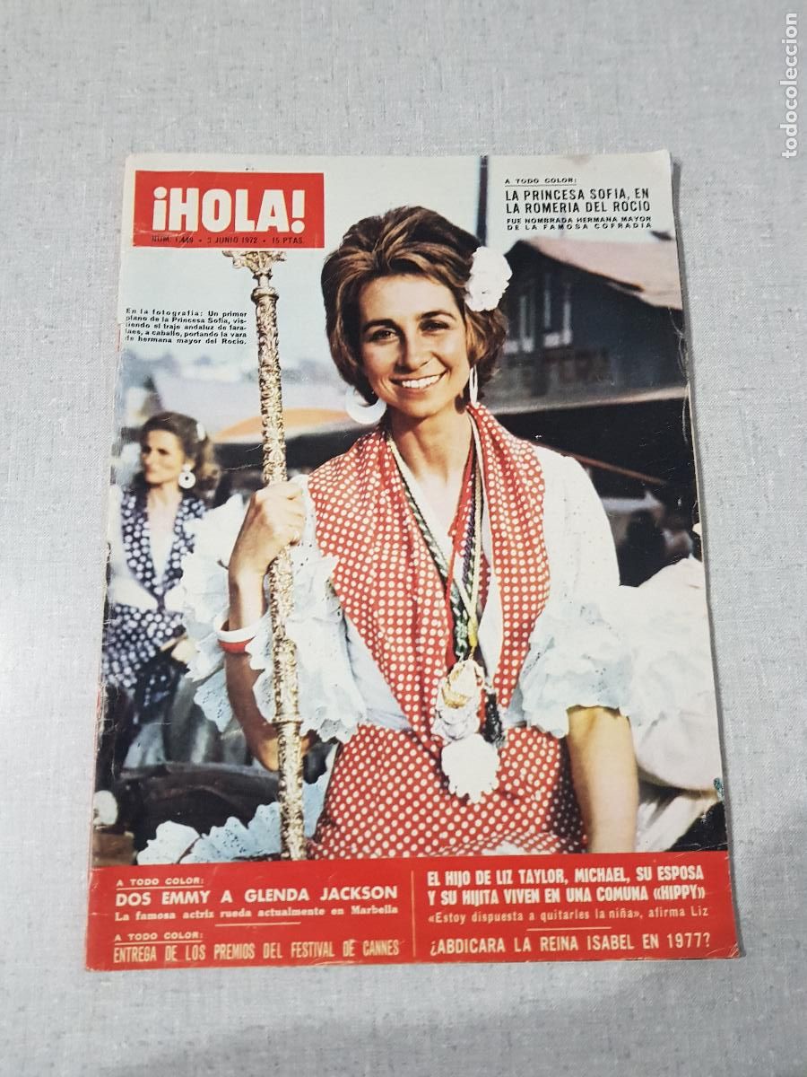 Coleccionismo de Revista Hola: &iexcl;HOLA&iexcl; REVISTA N&ordm;1449.3 JUNIO 1972