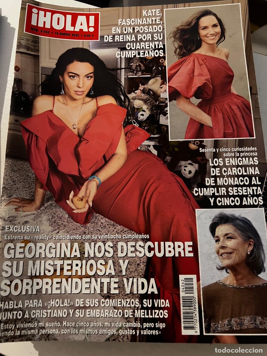 Coleccionismo de Revista Hola: HOLA! N&ordm; 4041. ENERO 2022. GEORGINA NOS DESCUBRE SU MISTERIOSA Y SORPRENDENTE VIDA.