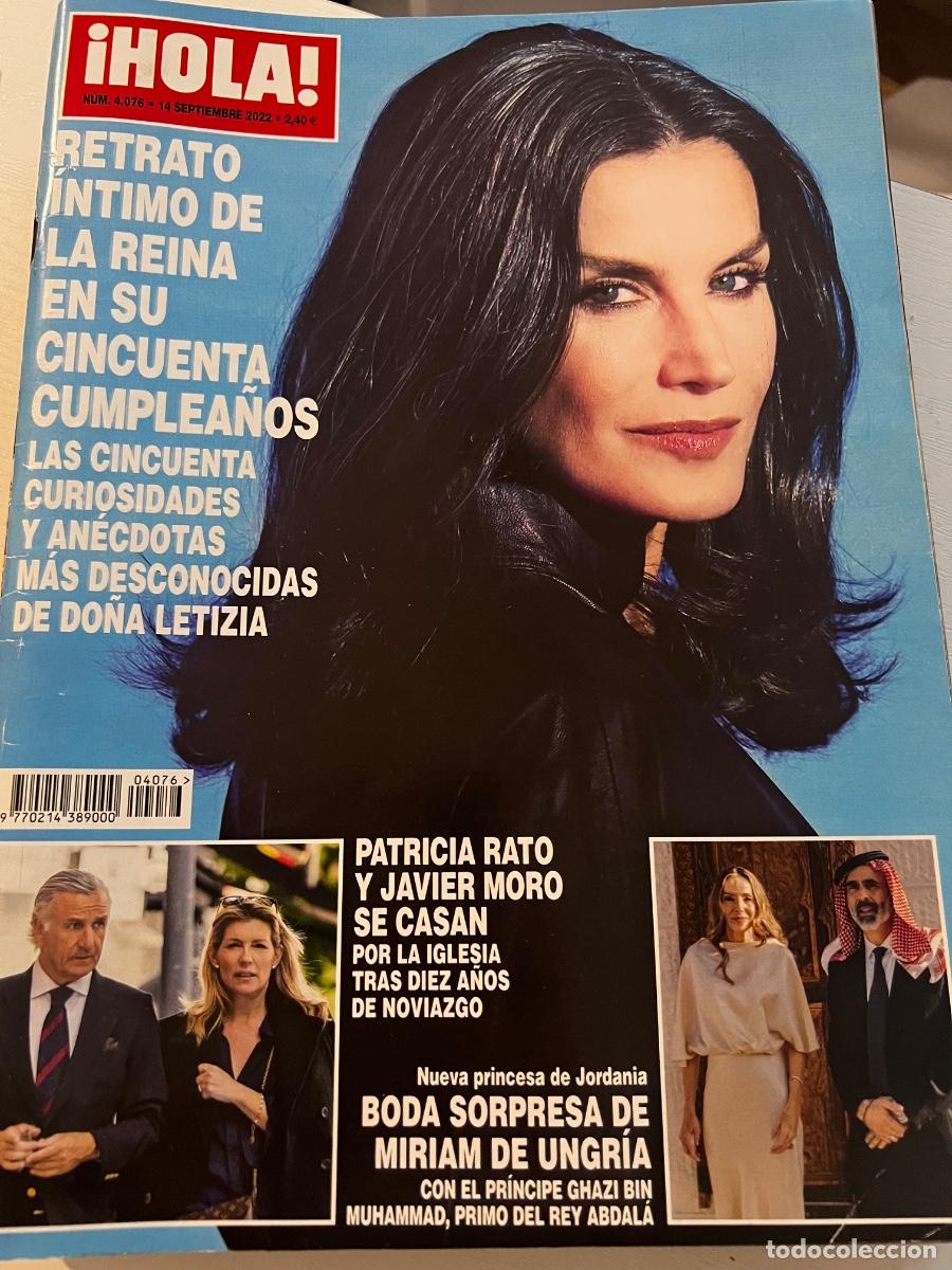 Coleccionismo de Revista Hola: HOLA! N&ordm; 4076. SEPTIEMBRE 2022. RETRAT&Oacute; &Iacute;NTIMOS DE LA REINA EN SU CINCUENTA CUMPLEA&Ntilde;OS.