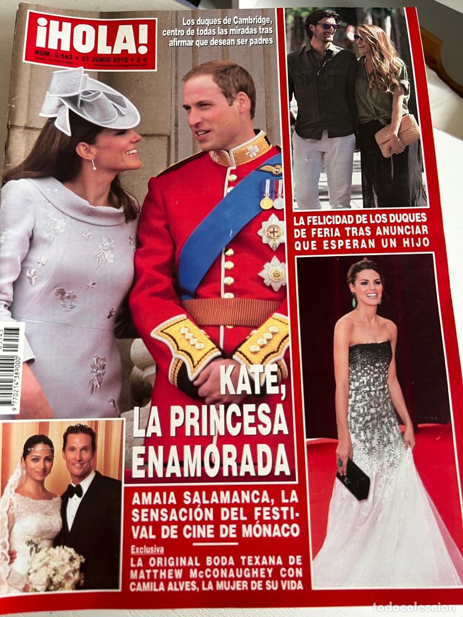 Coleccionismo de Revista Hola: HOLA! N&ordm; 3543. JUNIO 2012. KATE LA PRINCESA ENAMORADA, CENTRO DE TODAS LAS MIRADAS