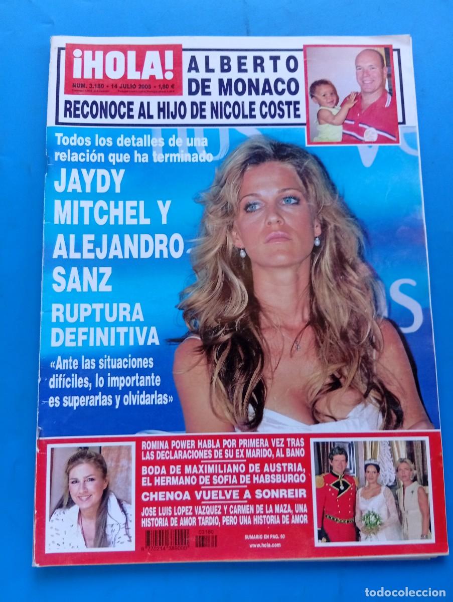 Coleccionismo de Revista Hola: &iexcl;HOLA! N&ordm; 3180. A&Ntilde;O 2005. ALBERTO DE MONACO RECONOCE AL HIJO DE NICOLE COSTE. JADY MITCHEL..... LEER