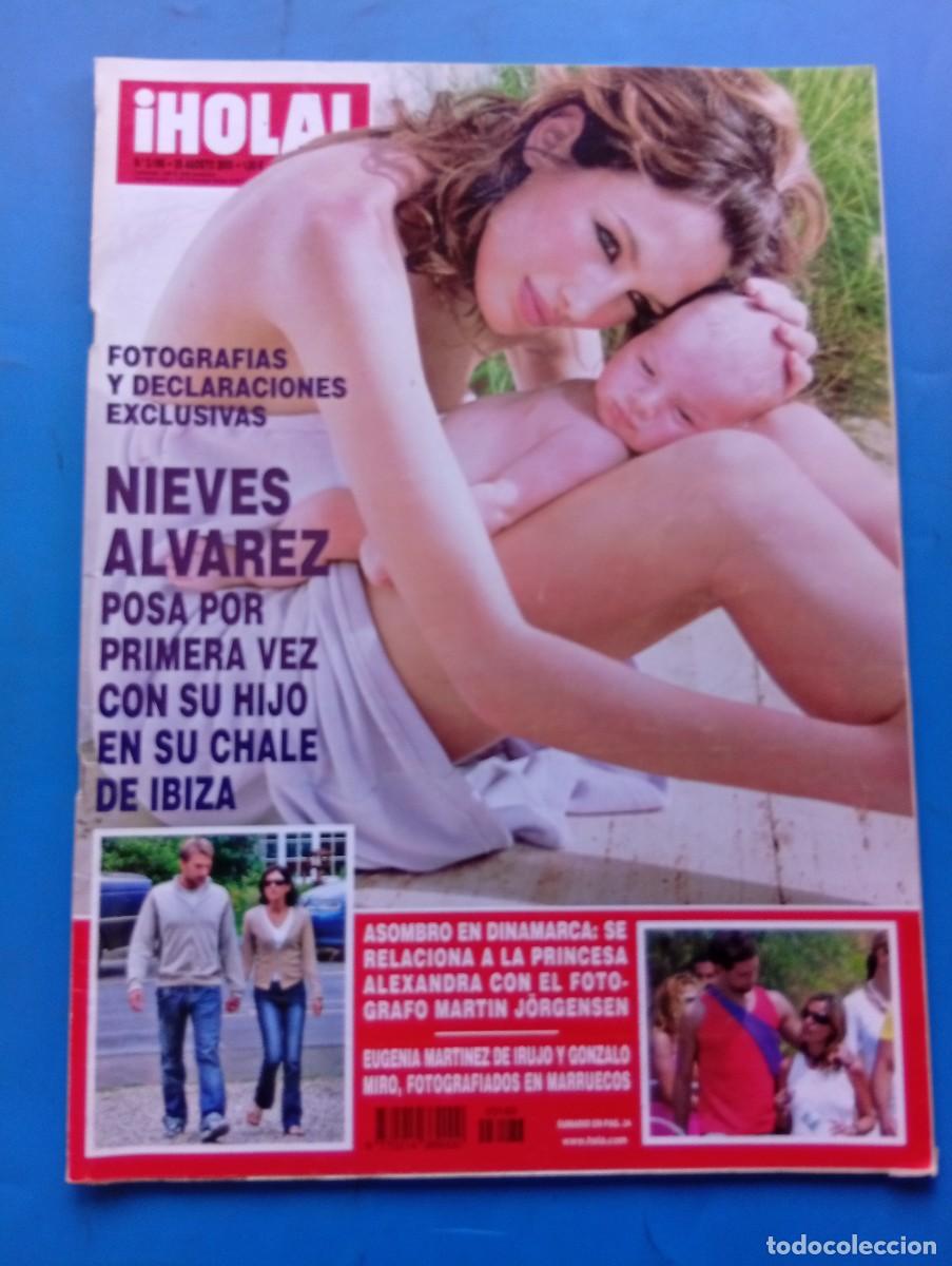 Coleccionismo de Revista Hola: &iexcl;HOLA! N&ordm; 3186. A&Ntilde;O 2005. NIEVES ALVAREZ. LA PRINCESA ALEXANDRA CON MARTIN J&Ouml;RGENSEN... LEER