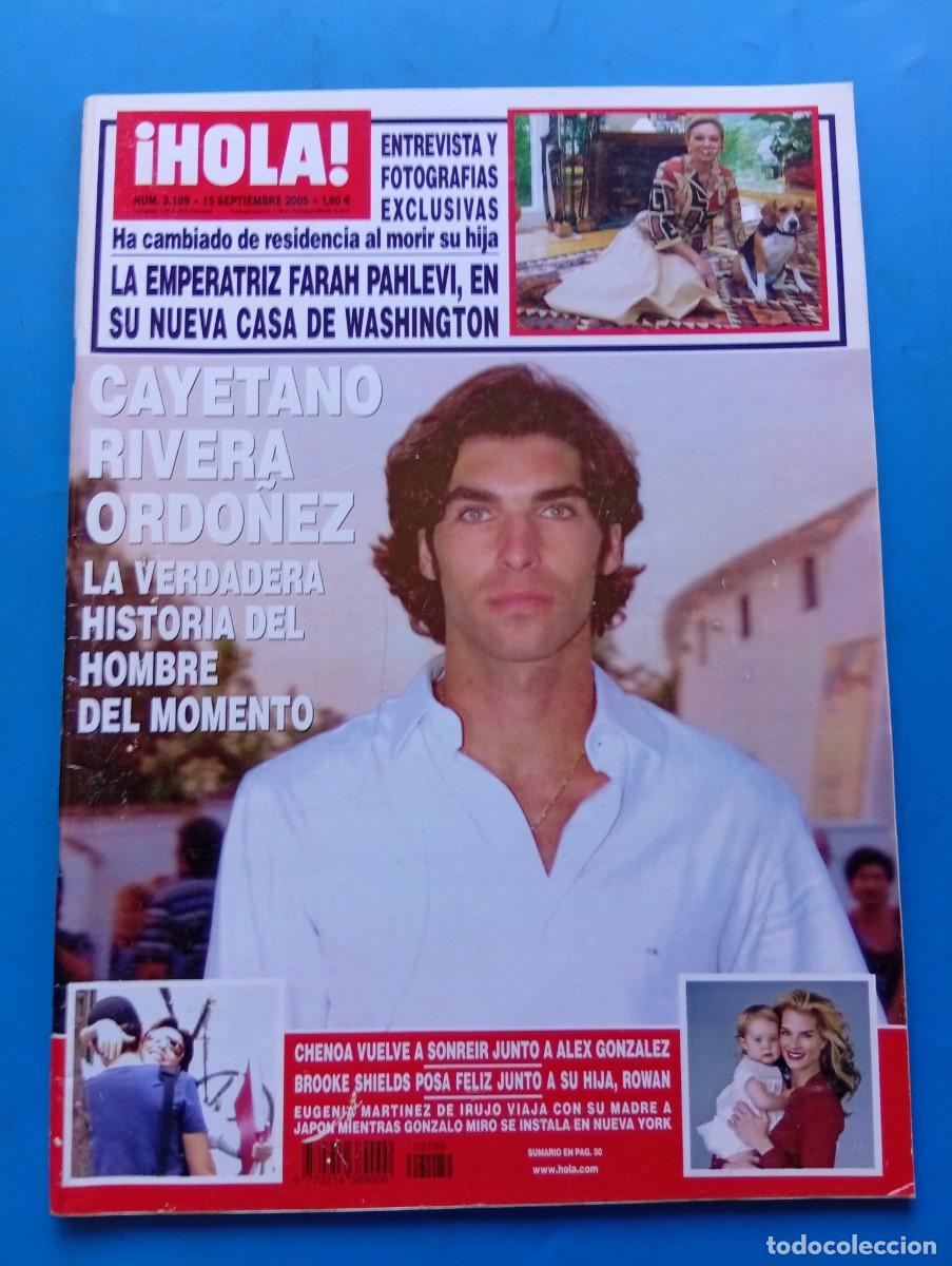 Coleccionismo de Revista Hola: &iexcl;HOLA! N&ordm; 3189. A&Ntilde;O 2005. CAYETANO RIVERA ORDO&Ntilde;EZ. CHENOA VUELVE A SONREIR. EUGENIA MARTINEZ... LEER