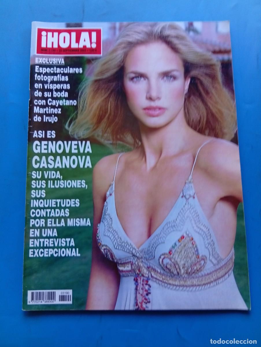 Coleccionismo de Revista Hola: &iexcl;HOLA! N&ordm; 3190. A&Ntilde;O 2005. GENOVEVA CASANOVA, SU VIDA. LA PRINCESA MICHAEL DE KENT ACUDE A... LEER