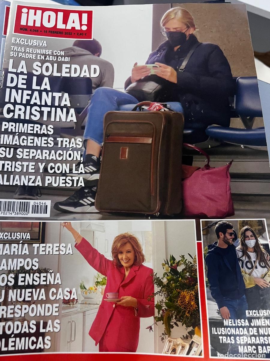 Coleccionismo de Revista Hola: &iexcl;HOLA! N&ordm; 4046. FEBRERO 2022. LA SOLEDAD DE LA INFANTA CRISTINA PRIMERAS IM&Aacute;GENES TRAS SU SEPARACI&Oacute;N