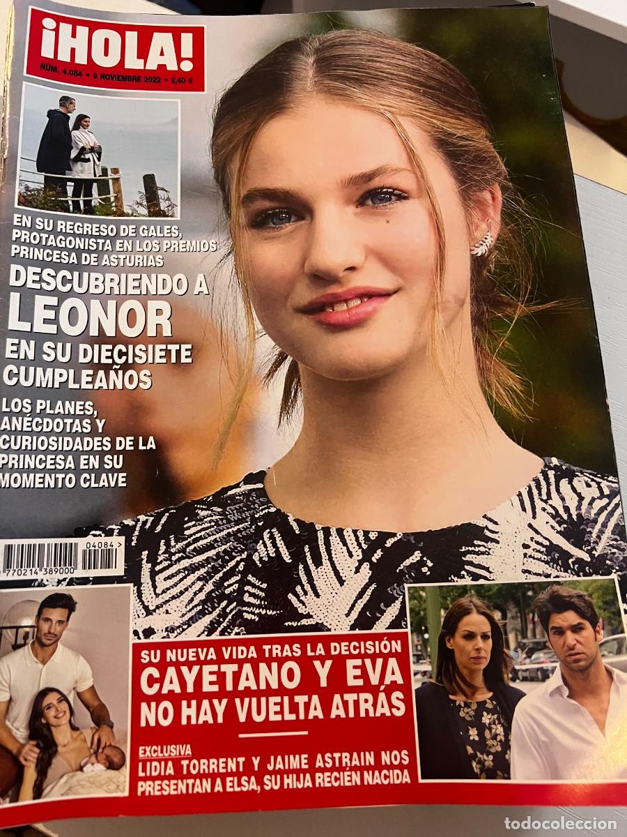 Coleccionismo de Revista Hola: &iexcl;HOLA! N&ordm; 4084. NOVIEMBRE 2022. DESCUBRIENDO A LEONOR EN SU 17 CUMPLEA&Ntilde;OS