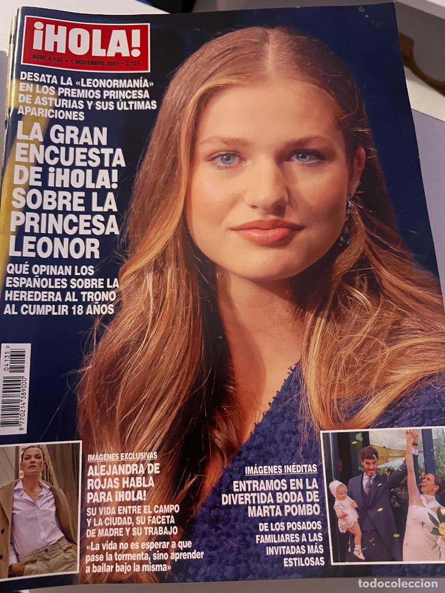 Coleccionismo de Revista Hola: &iexcl;HOLA! N&ordm; 4135. NOVIEMBRE 2023. LA GRAN ENCUESTA SOBRE LA PRINCESA LEONOR.
