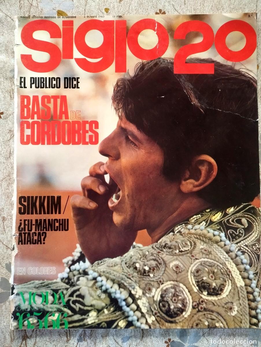 Coleccionismo de Revista Hola: SIGLO 20 N&ordm; 23 / EL CORDOBES, EMMA PENELLA, BUSTER KEATON, MODA 1965, MARGARET LEE, GITANOS