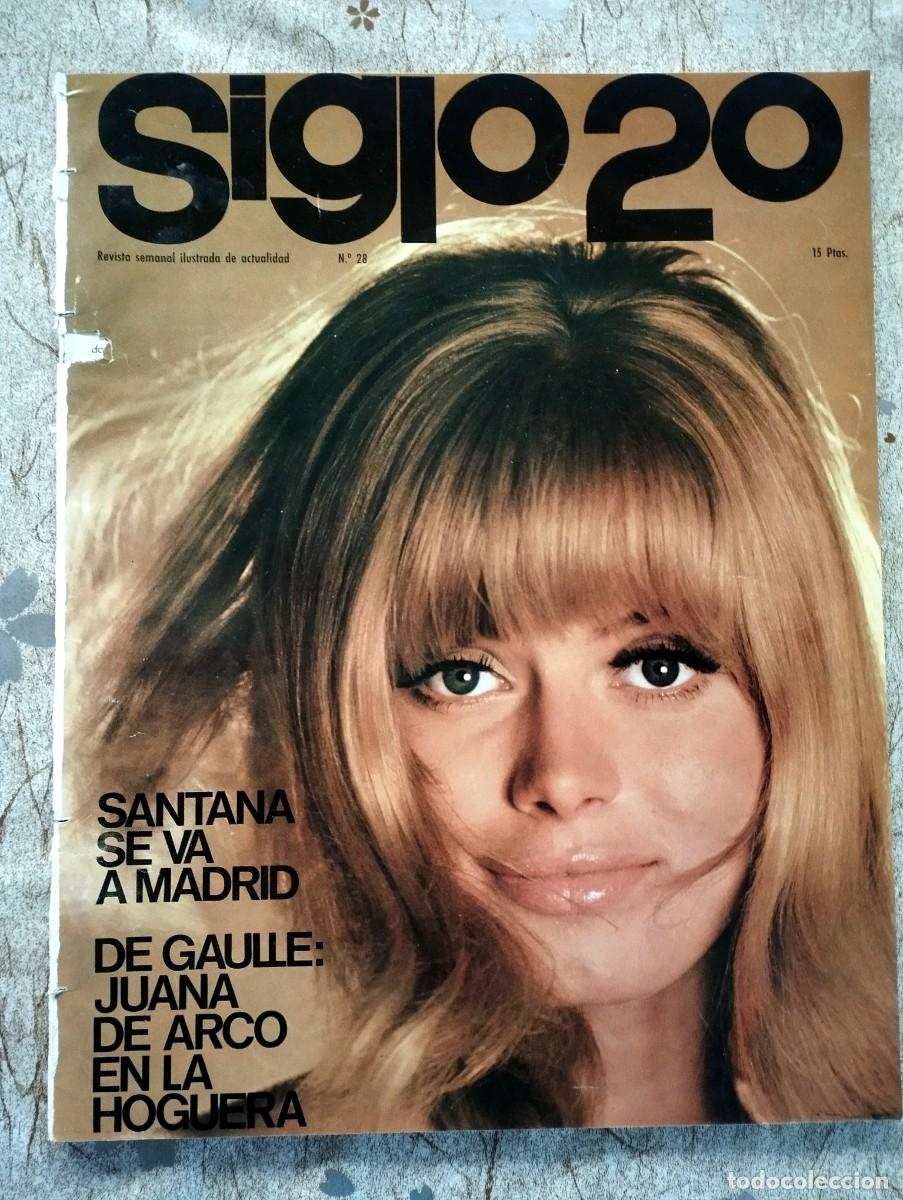 Coleccionismo de Revista Hola: SIGLO 20 N&ordm; 28 / MANOLO SANTANA, MODA PARIS, EL FASCISMO, BARCELONA MODERNISTA, THE BEATLES, PERON