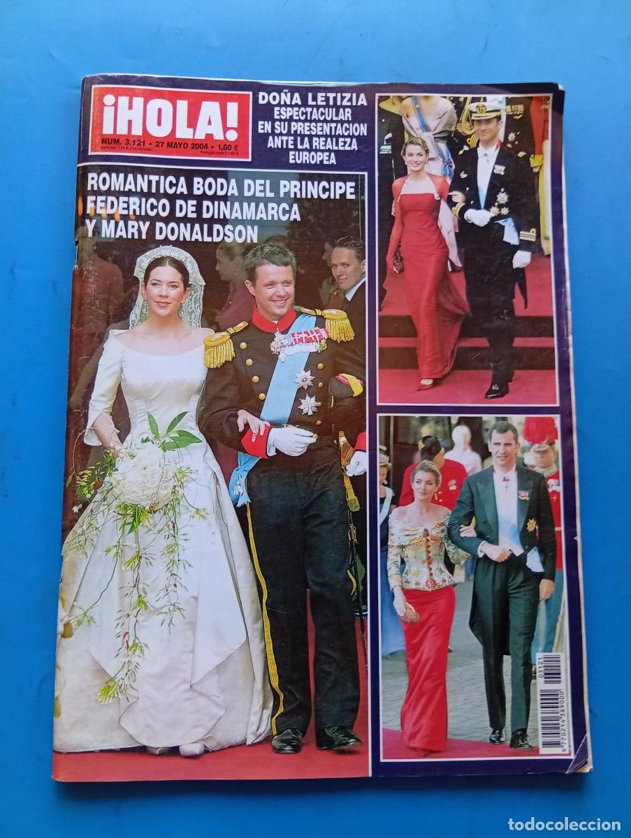Coleccionismo de Revista Hola: &iexcl;HOLA! N&ordm; 3121. A&Ntilde;O 2004. BODA DEL PRINCIPE FEDERICO DE DINAMARCA Y MARY DONALDSON. DO&Ntilde;A .... LEER