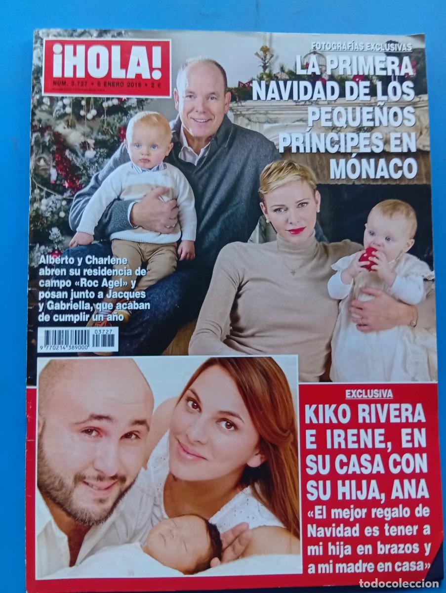 Coleccionismo de Revista Hola: &iexcl;HOLA! N&ordm; 3727. A&Ntilde;O 2016. LA NAVIDAD DE LOS PEQUE&Ntilde;OS PRINCIPES EN MONACO. KIKO RIVERA E ..... LEER