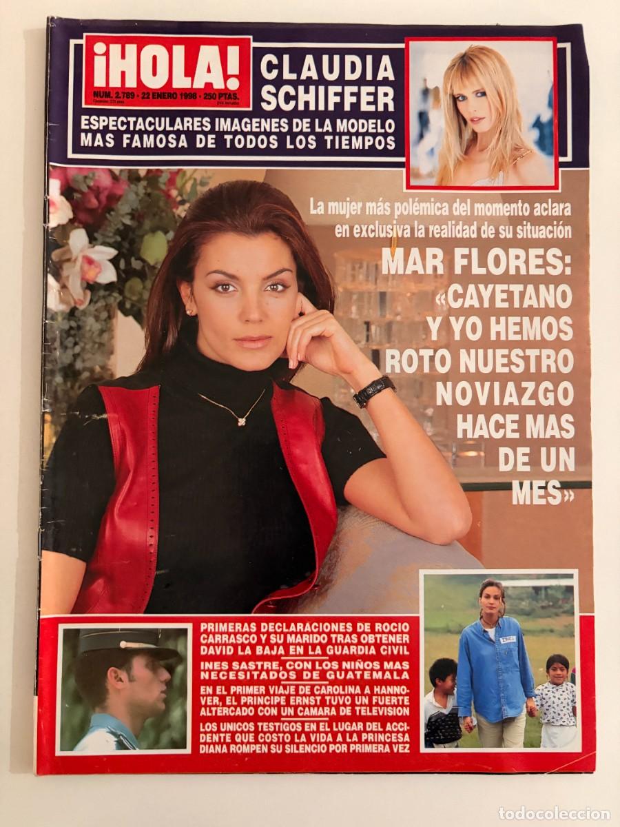 Coleccionismo de Revista Hola: &iexcl;HOLA! N&ordm; 2789. ENERO 1998. MAR FLORES ACLARA SU RUPTURA CON CAYETANO. LEER.
