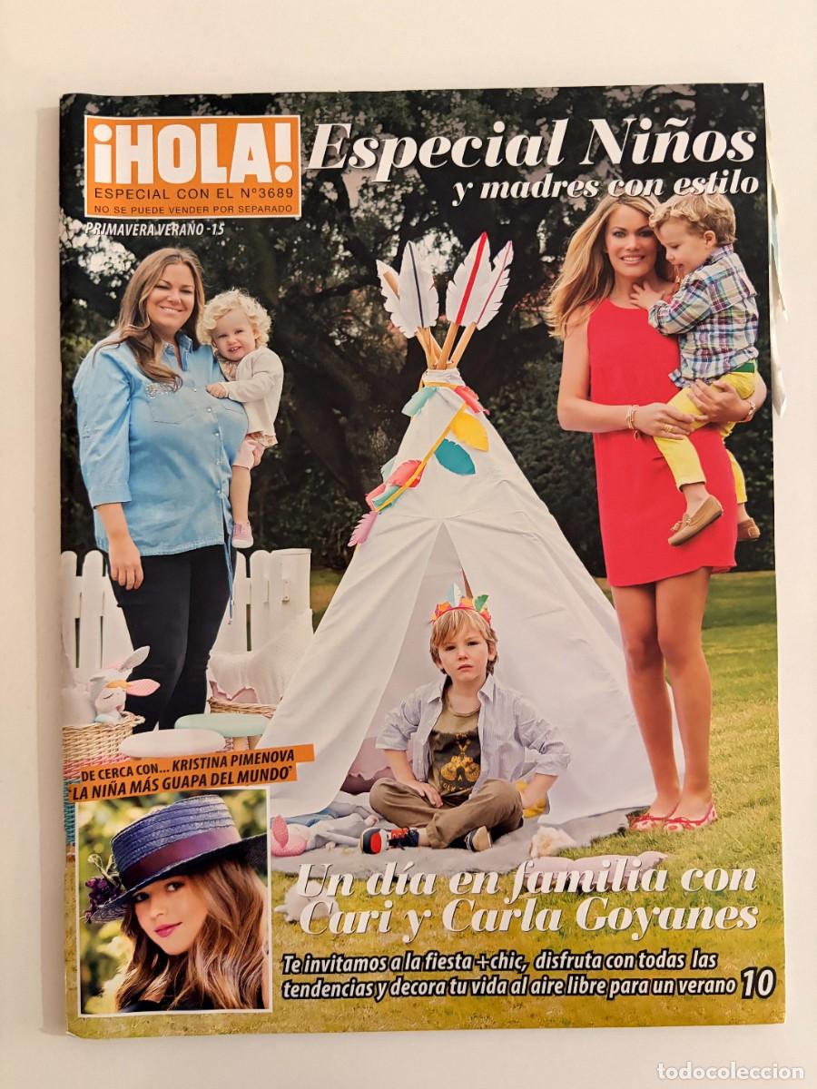 Colecionismo da Revista &iexcl;Hola!: &iexcl;HOLA! ESPECIAL NI&Ntilde;OS Y MADRES CON ESTILO. PRIMAVERA-VERANO 2015. LEER.