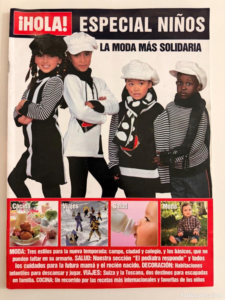 Colecionismo da Revista &iexcl;Hola!: &iexcl;HOLA! ESPECIAL NI&Ntilde;OS. LA MODA M&Aacute;S SOLIDARIA. LEER.