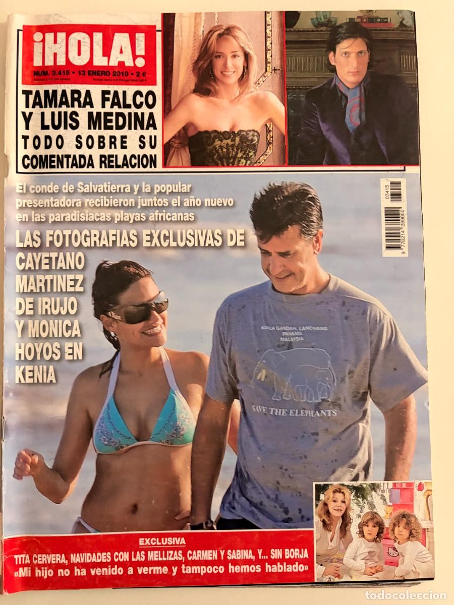 Coleccionismo de Revista Hola: &iexcl;HOLA! N&ordm; 3415. ENERO 2010. CAYETANO Y M&Oacute;NICA HOYOS EN KENIA. LEER.