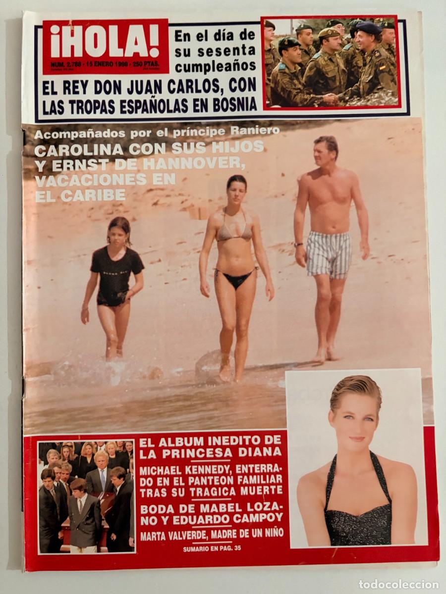 Coleccionismo de Revista Hola: &iexcl;HOLA! N&ordm; 2788. ENERO 1998. EL REY JUAN CARLOS VISITA A LAS TROPAS EN BOSNIA. LEER