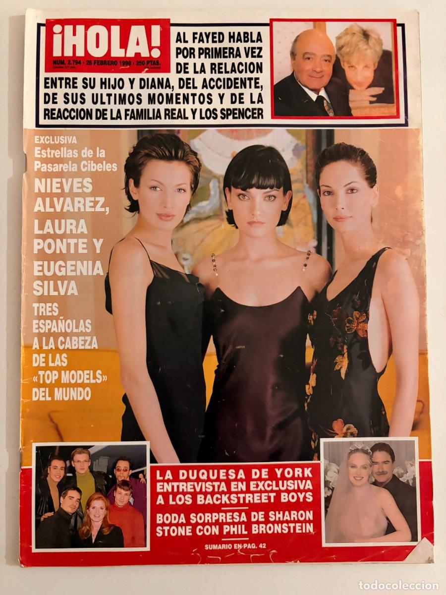 Coleccionismo de Revista Hola: &iexcl;HOLA! N&ordm; 2794. FEBRERO 1998. AL FAYED ROMPE SU SILENCIO SOBRE DIANA. LEER
