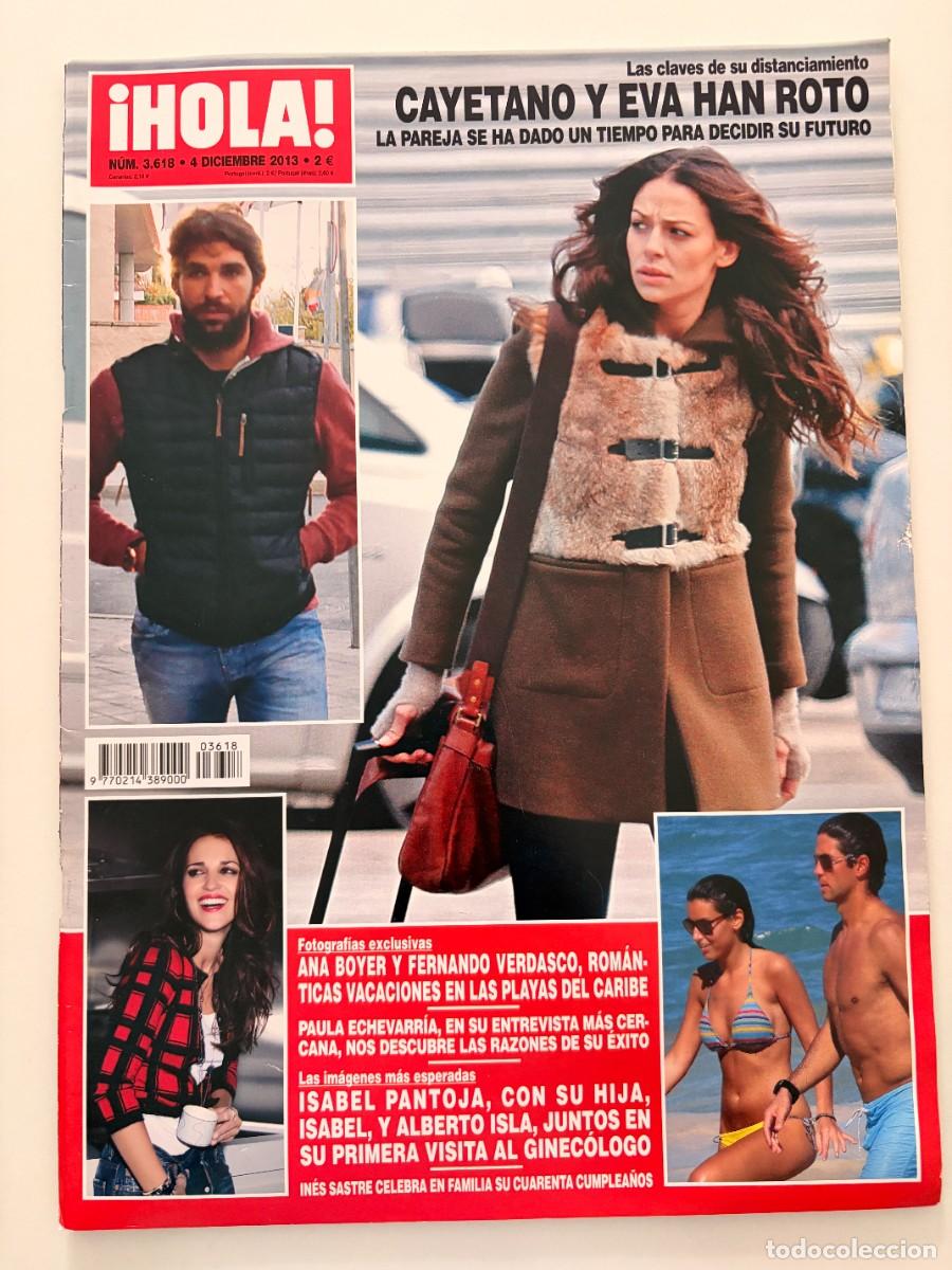 Collection Magazine &iexcl;Hola!: &iexcl;HOLA! N&ordm; 3618. DICIEMBRE 2013. CAYETANO Y EVA HAN ROTO. LEER