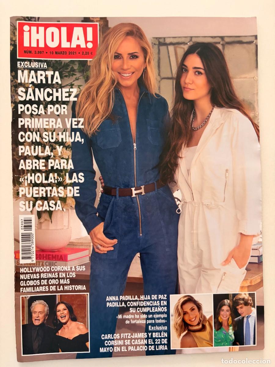 Coleccionismo de Revista Hola: &iexcl;HOLA! N&ordm; 3.997. MARZO 2021. MARTA S&Aacute;NCHEZ POSA POR PRIMERA VEZ CON SU HIJA PAULA. LEER.