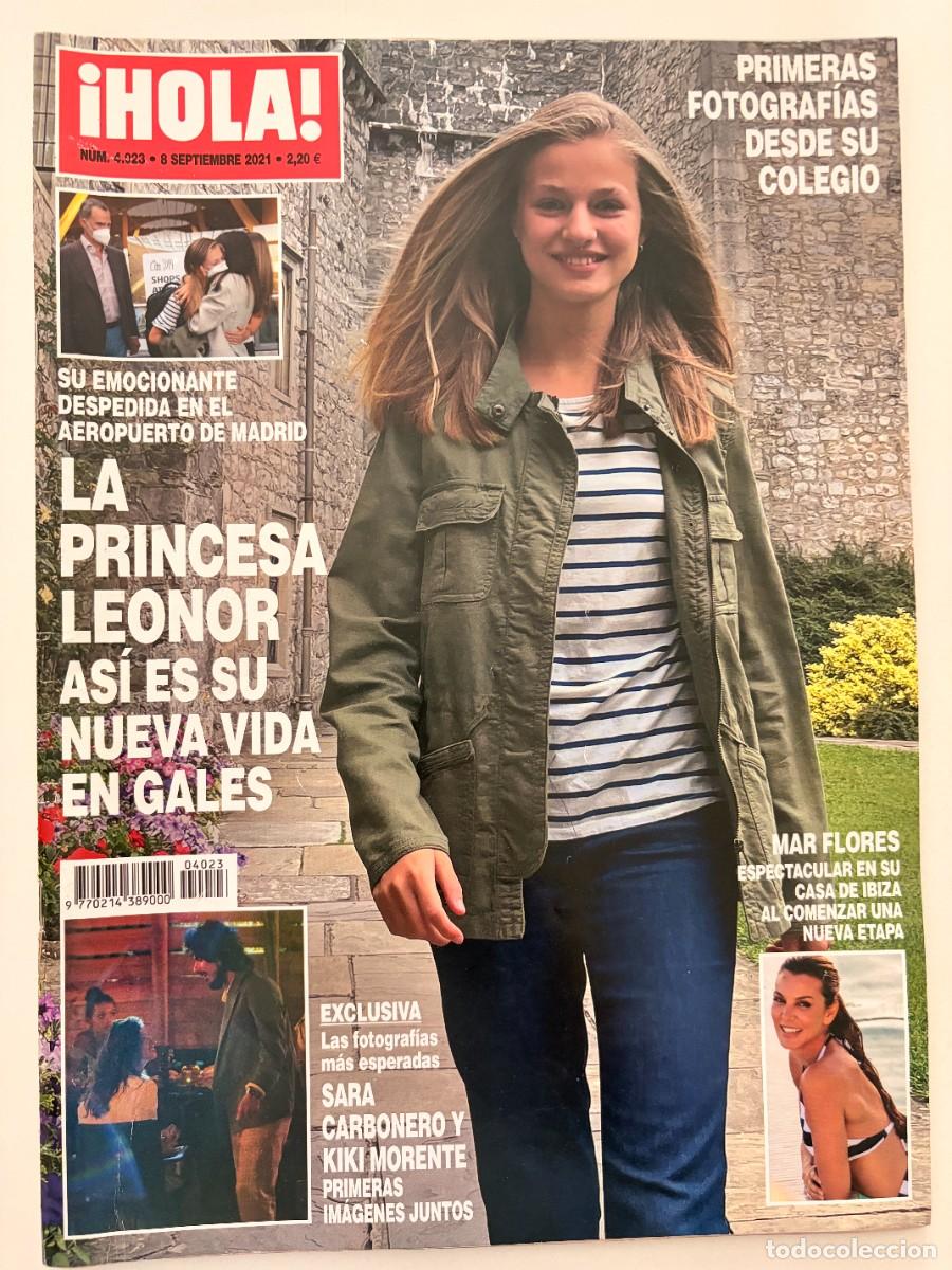 Coleccionismo de Revista Hola: &iexcl;HOLA! N&ordm; 4.023. SEPTIEMBRE 2021. LA PRINCESA LEONOR: AS&Iacute; ES SU NUEVA VIDA EN GALES. LEER.