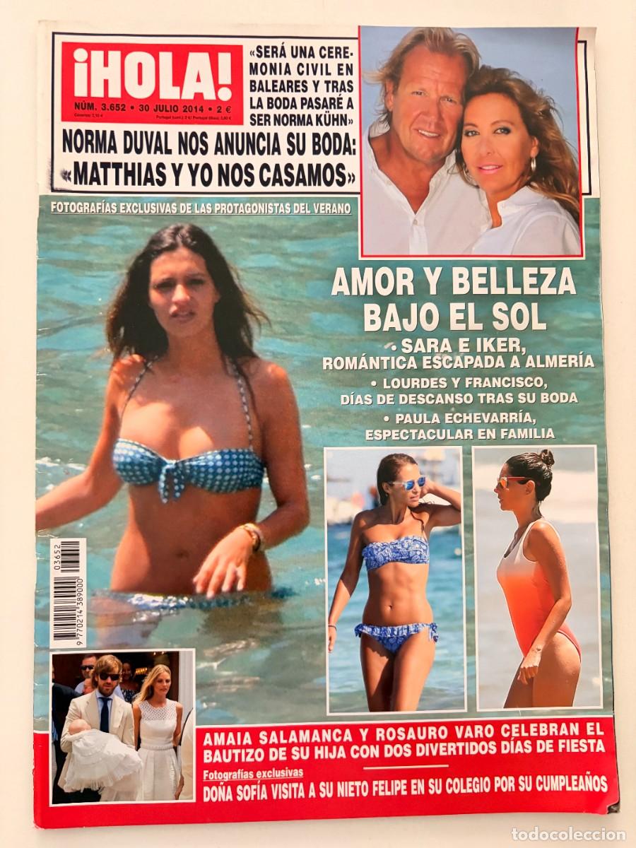 Coleccionismo de Revista Hola: &iexcl;HOLA! N&ordm; 3.652. JULIO 2014. AMOR Y BELLEZA BAJO EL SOL: LAS PROTAGONISTAS DEL VERANO. LEER.