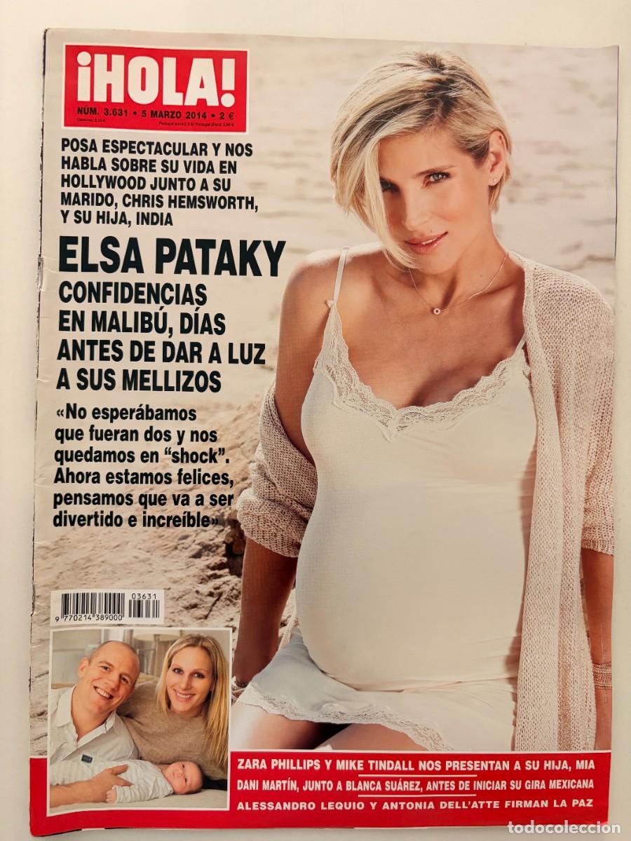 Coleccionismo de Revista Hola: &iexcl;HOLA! N&ordm; 3.631. MARZO 2014. ELSA PATAKY, CONFIDENCIAS EN MALIB&Uacute; ANTES DE DAR A LUZ A SUS MELLIZOS.