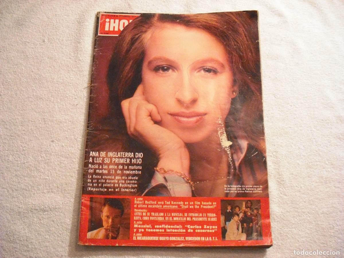 Coleccionismo de Revista Hola: HOLA ! N. 1735, NOVIEMBRE 1977 . ANA DE INGLATERRA DIO A LUZ SU PRIMER HIJO