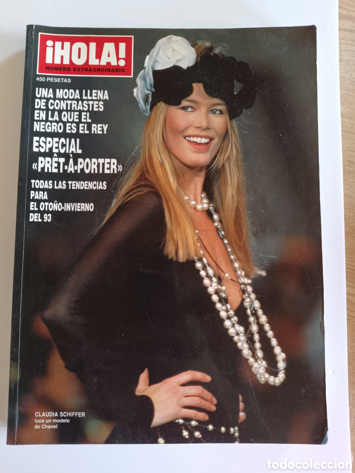 Coleccionismo de Revista Hola: N&uacute;mero extraordinario de la revista Hola. Claudia Schiffer. 1993.