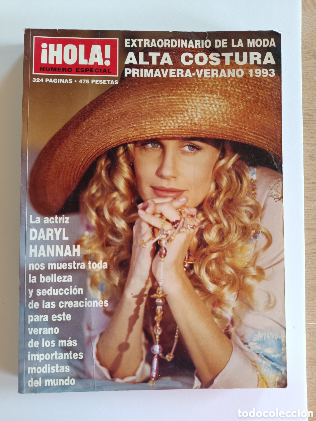 Collectionnisme de Magazine &iexcl;Hola!: N&uacute;mero especial de la revista Hola. Daryl Hannah. 1993.