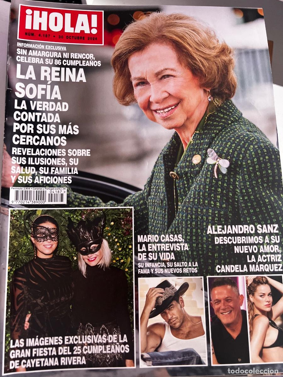 Coleccionismo de Revista Hola: &iexcl;HOLA! N&ordm; 4187. OCTUBRE 2024. LA REINA SOF&Iacute;A LA VERDAD CONTADA POR SUS M&Aacute;S CERCANOS.