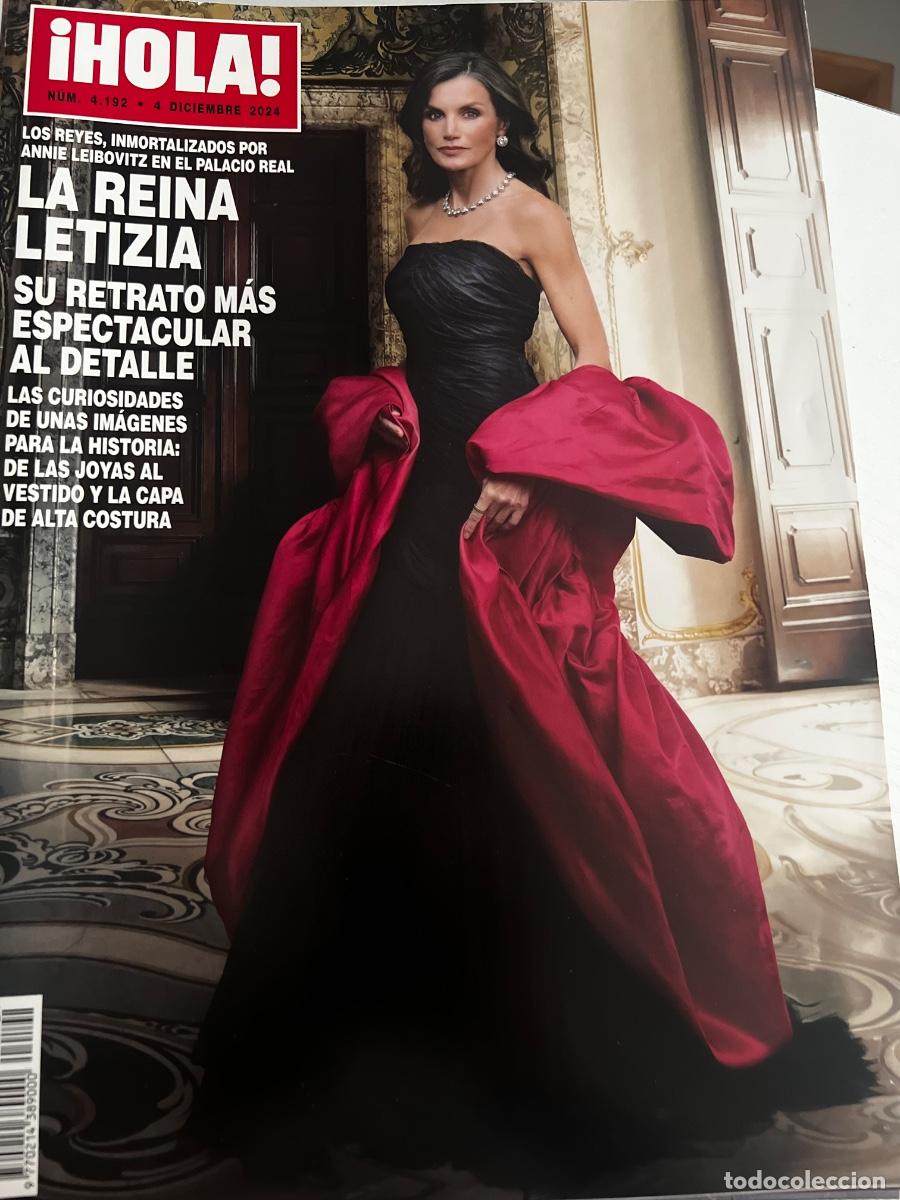 Coleccionismo de Revista Hola: &iexcl;HOLA! N&ordm; 4192. DICIEMBRE 2024. LA REINA LETIZIA SU RETRATO M&Aacute;S ESPECTACULAR AL DETALLE.