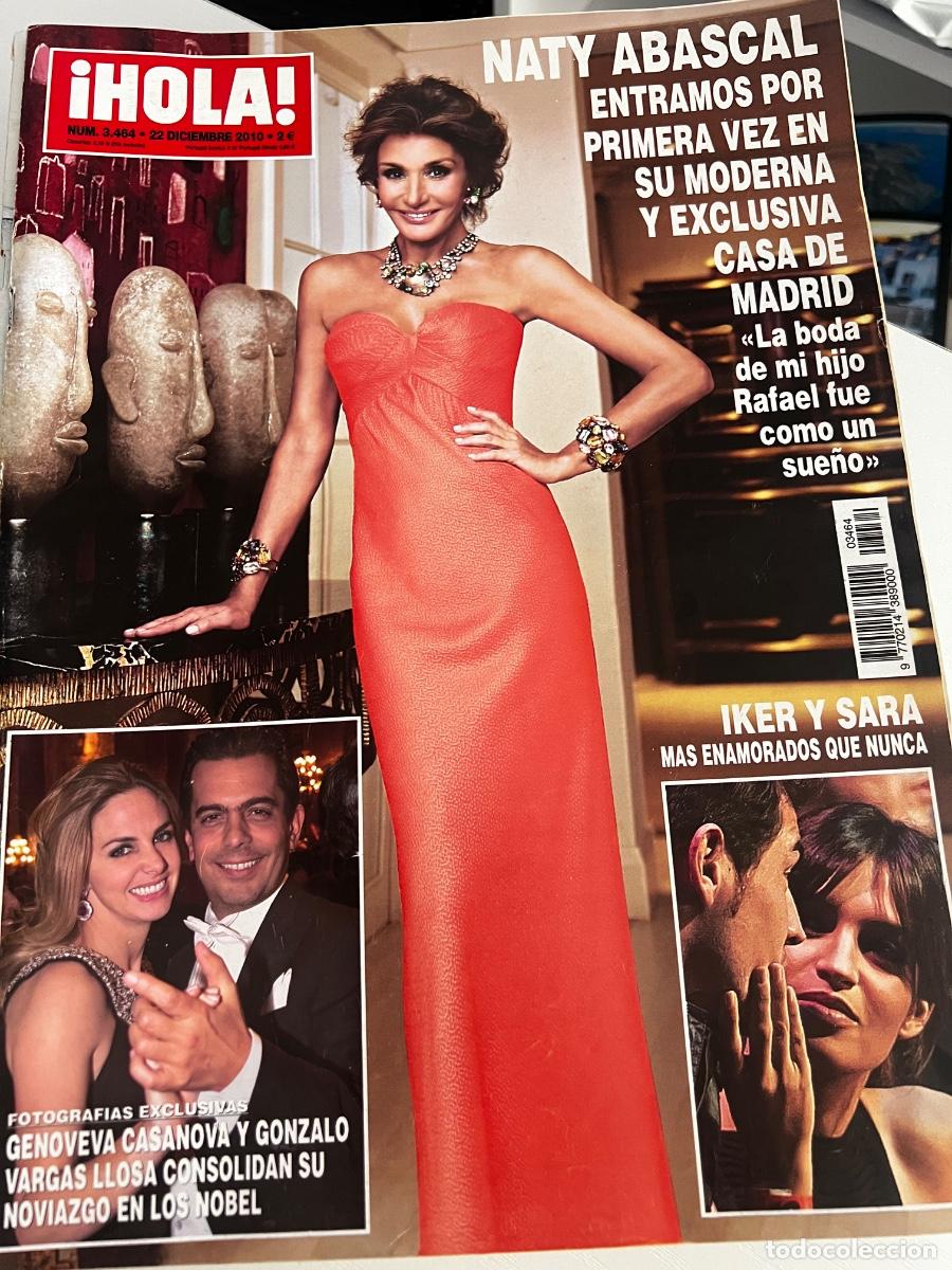 Coleccionismo de Revista Hola: HOLA! N&ordm; 3464. DICIEMBRE 2010. NATY ABASCAL ENTRAMOS POR PRIMERA VEZ EN SU MODERNA Y EXCLUSIVA CASA