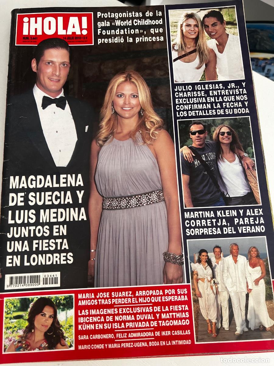 Coleccionismo de Revista Hola: HOLA! N&ordm; 3441. JULIO 2010. MAGDALENA DE SUECIA Y LUIS MEDINA JUNTOS EN UNA FIESTA EN LONDRES.
