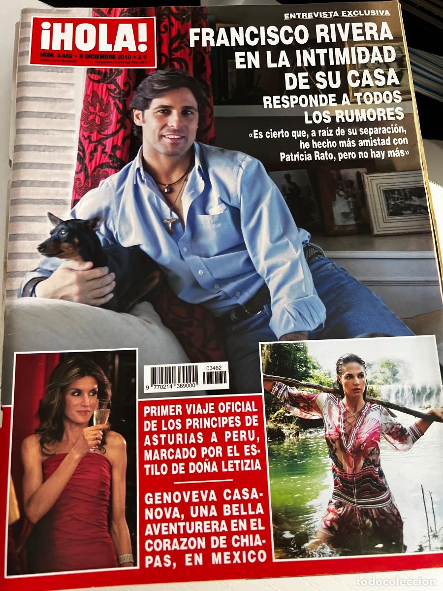 Coleccionismo de Revista Hola: HOLA! N&ordm; 3462. DICIEMBRE 2010. FRANCISCO EN LA INTIMIDAD DE SU CASA RESPONDE A TODOS LOS RUMORES.