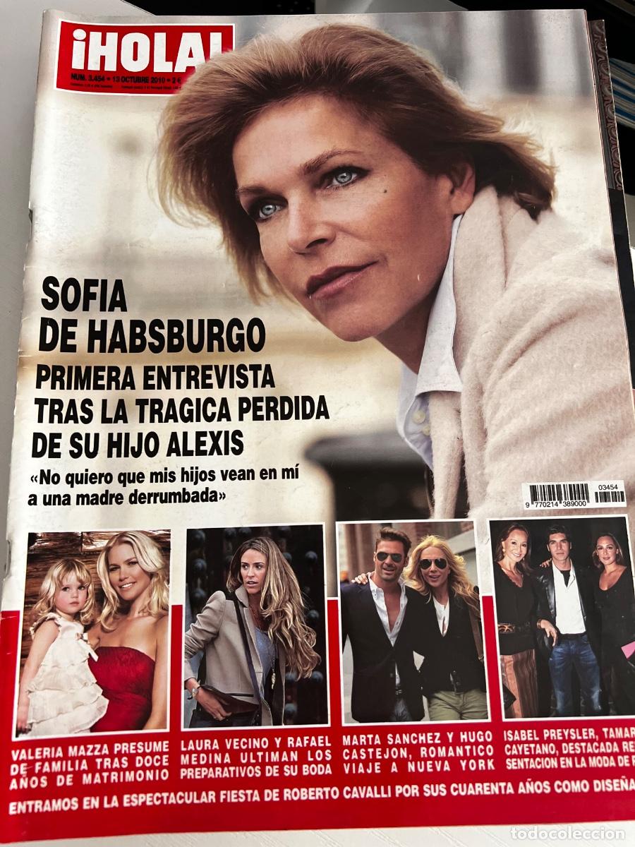 Coleccionismo de Revista Hola: HOLA! N&ordm; 3454. OCTUBRE 2010. SOF&Iacute;A DE HABSBURGO. PRIMERO ENTREVISTA TRAS LA P&Eacute;RDIDA DE SU HIJO ALEXI