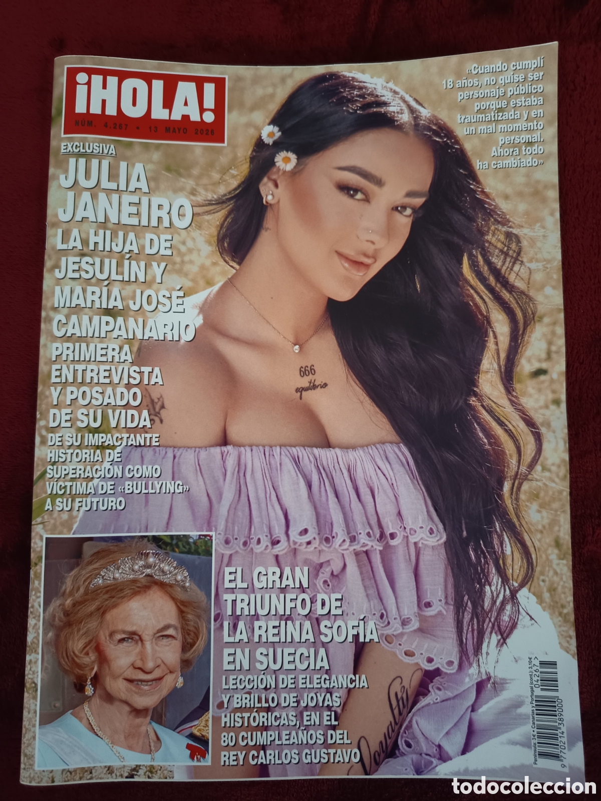 Coleccionismo de Revista Hola: Hola N.4267 Mayo 2026 Julia Janeiro