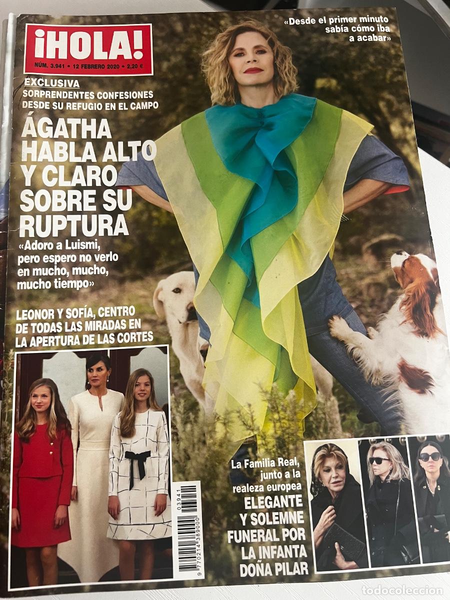 Coleccionismo de Revista Hola: &iexcl;HOLA! N&ordm; 3941. FEBRERO 2020. AGATA HABLA ALTO Y CLARO SOBRE SU RUPTURA. ADORO A LUISMI