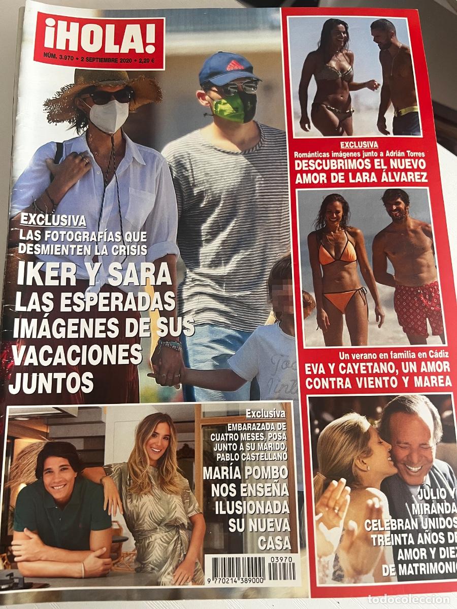 Coleccionismo de Revista Hola: &iexcl;HOLA! N&ordm; 3970. SEPTIEMBRE 2020. IKER Y SARA LAS ESPERADAS IM&Aacute;GENES DE SUS VACACIONES JUNTOS