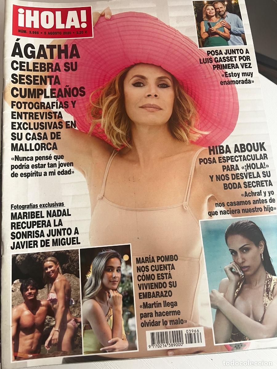 Coleccionismo de Revista Hola: &iexcl;HOLA! N&ordm; 3966. AGOSTO 2020. AGATHA CELEBRA SU 60 CUMPLEA&Ntilde;OS, FOTOGRAF&Iacute;AS, ENTREVISTAS EXCLUSIVAS