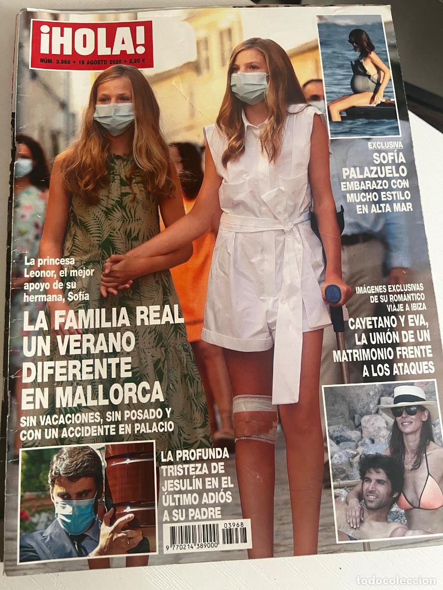 Coleccionismo de Revista Hola: &iexcl;HOLA! N&ordm; 3968. AGOSTO 2020. LA FAMILIA REAL, UN VERANO DIFERENTE EN MALLORCA SIN POSADO